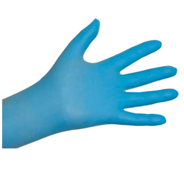 Gants Vinyle Bleu M - 100 pcs NP